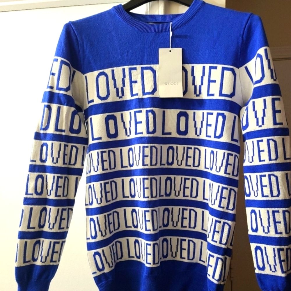 GUCCI WOMEN SWEATER SIZE L.